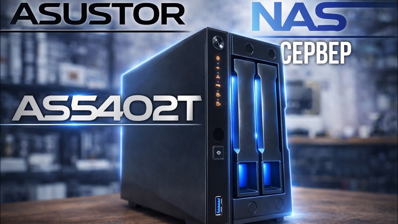 Asustor AS5402T - Нужен каждому ! РЕСТРИМ И НЕ ТОЛЬКО