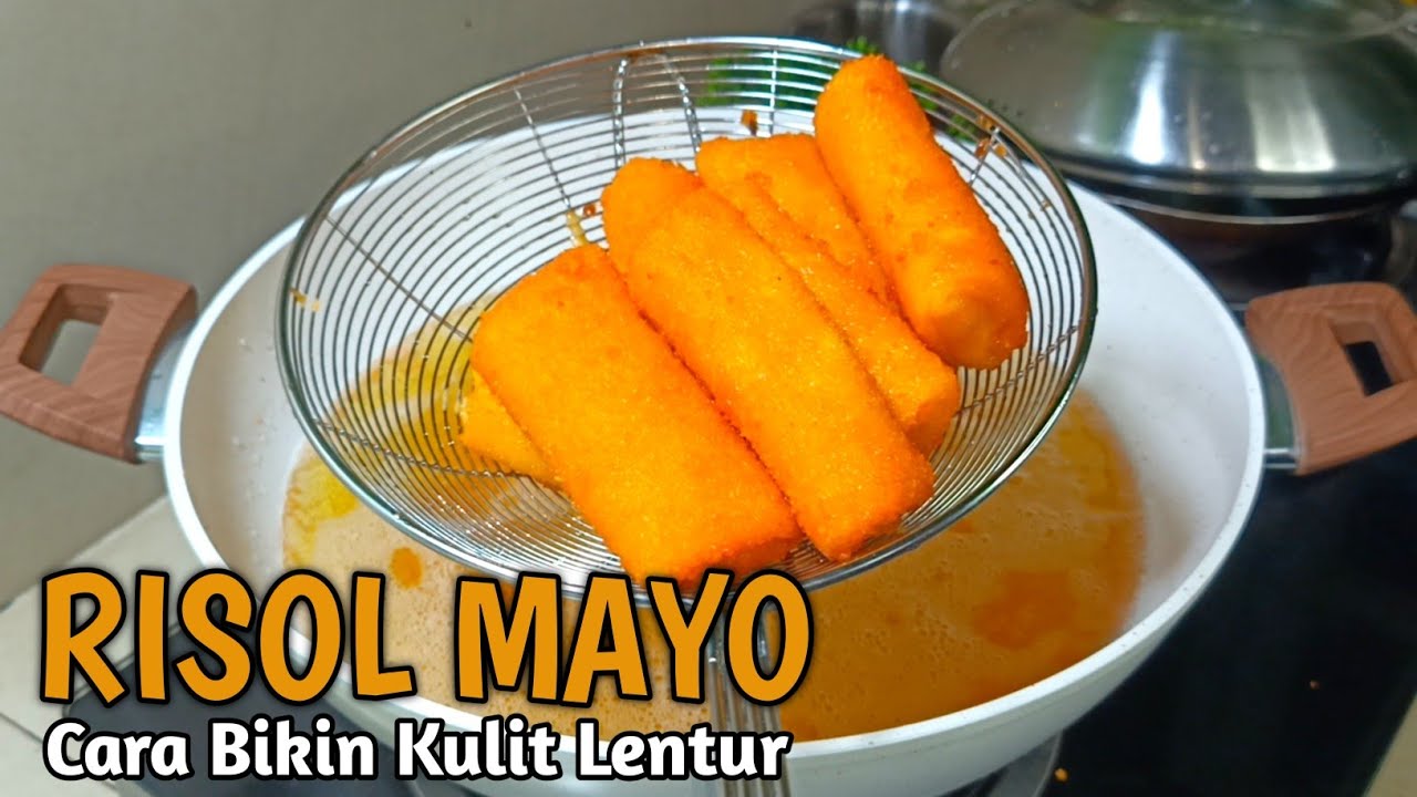 Stok Takjil Praktis! Resep Kulit Risol Lentur + Saos Mayo Kekinian