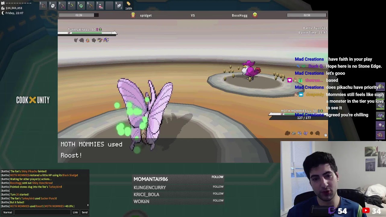 PokeMMO PvP Chill Random Battle Laddering