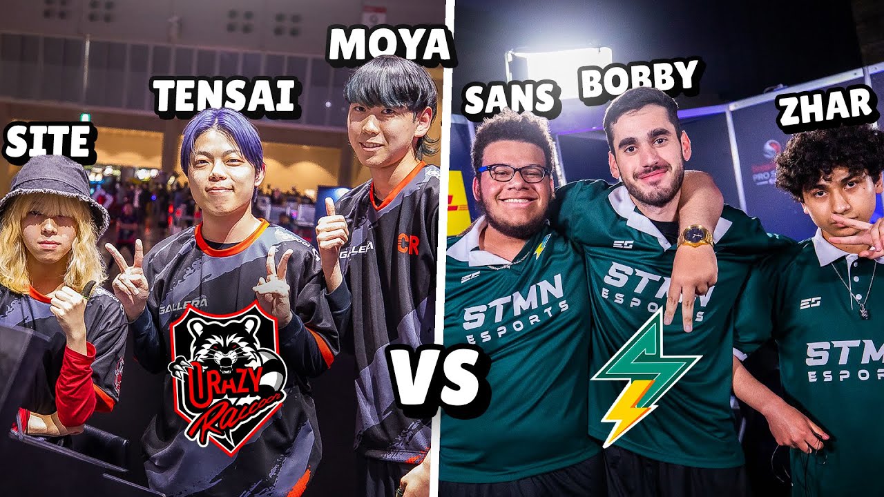 THIS IS HOW STMN BEAT THE WORLD CHAMPIONS | STMN vs Crazy Raccoon