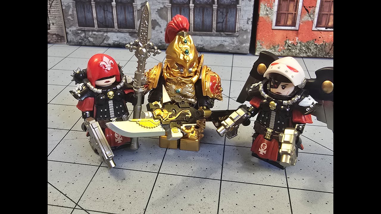Ересь внутри Империума? Неофициальные минифигурки по Warhammer 40k?