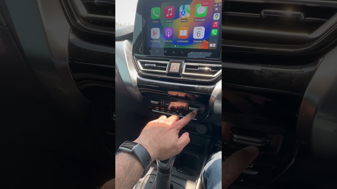 Maruti Fronx Fully Automatic Temperature Control Demo #marutisuzuki #shorts