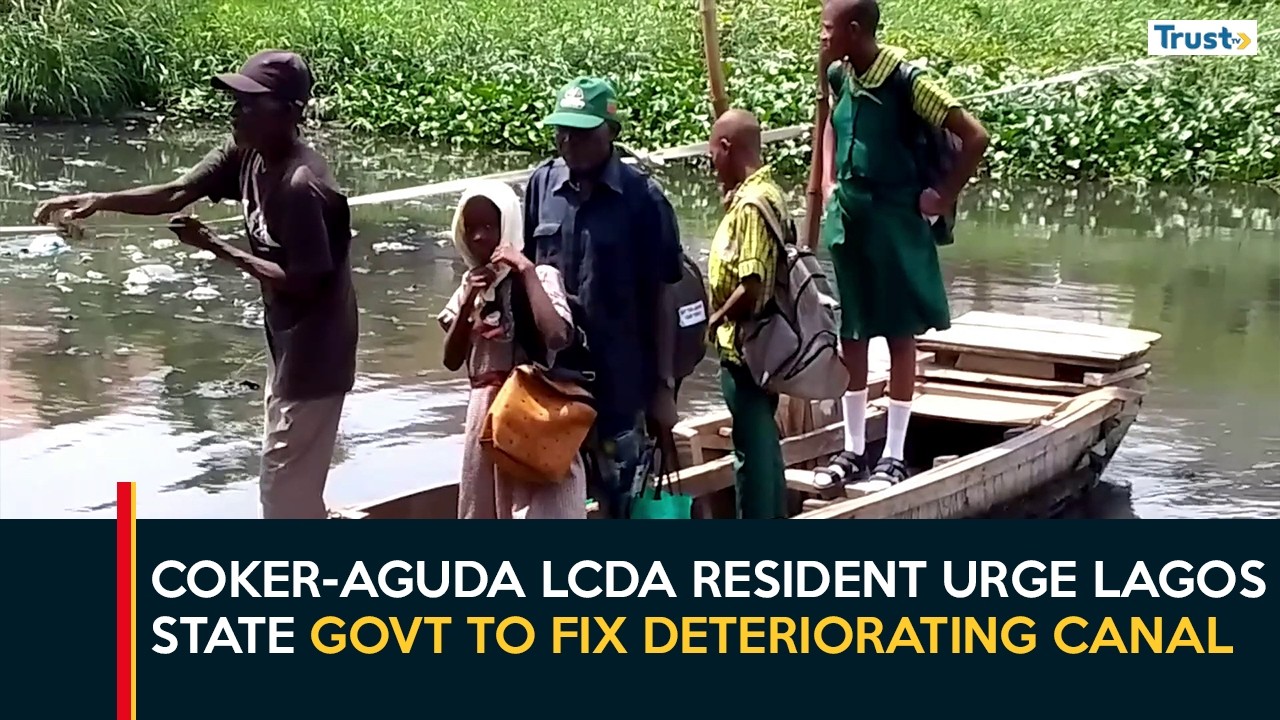 Coker-Aguda LCDA Resident Urge State Govt To Fix Deteriorating Canal