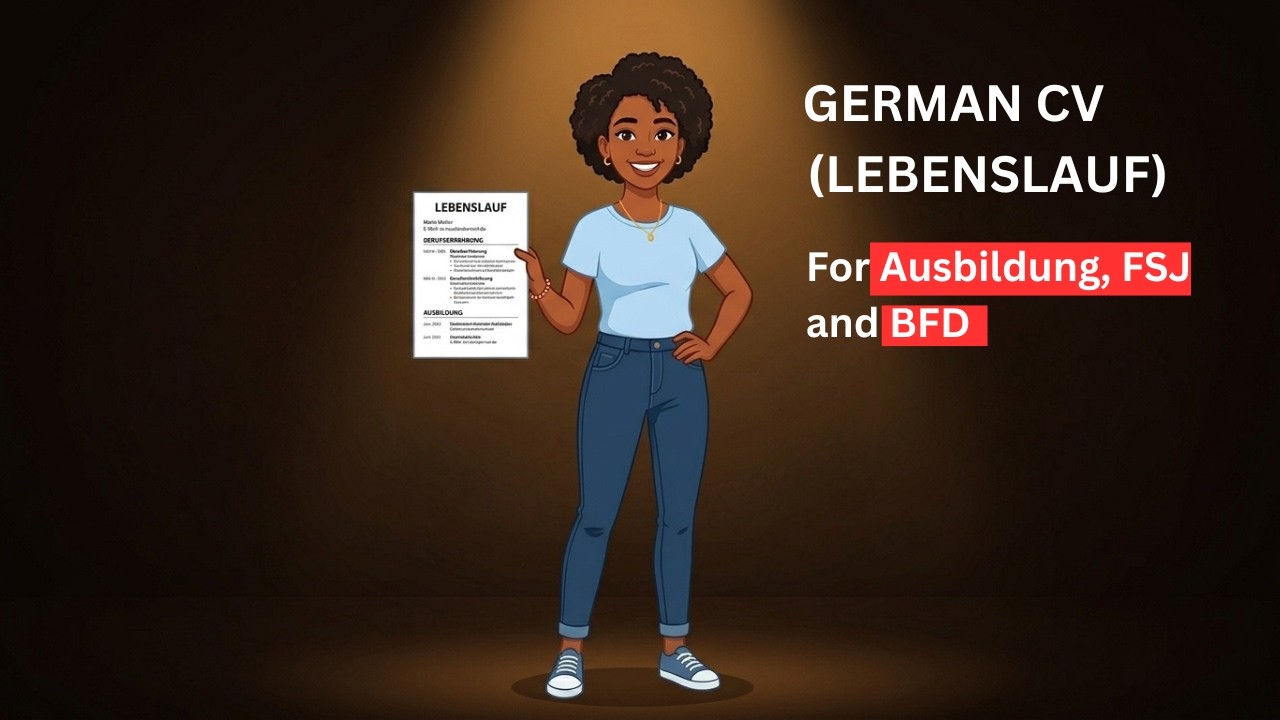 Perfect CV for Ausbildung & FSJ in Germany | Resume Writing Guide for Beginners