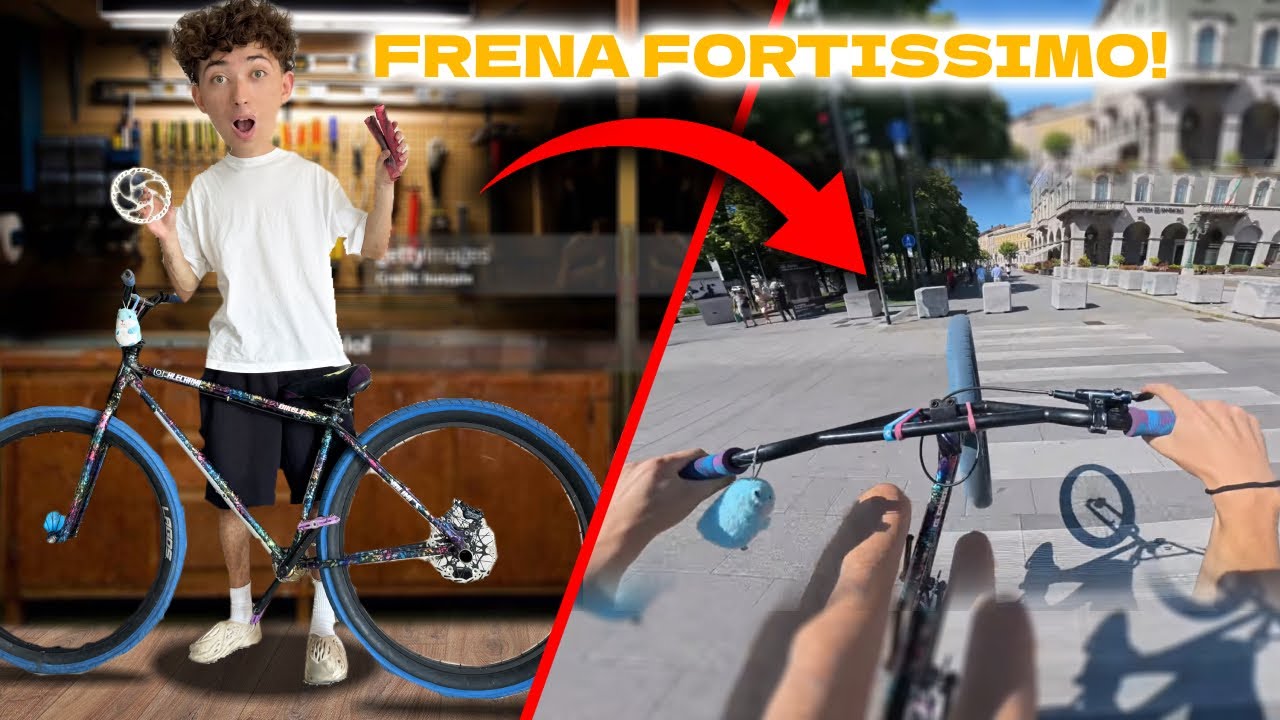 HO MODIFICATO LA MIA WHEELIEBIKE!