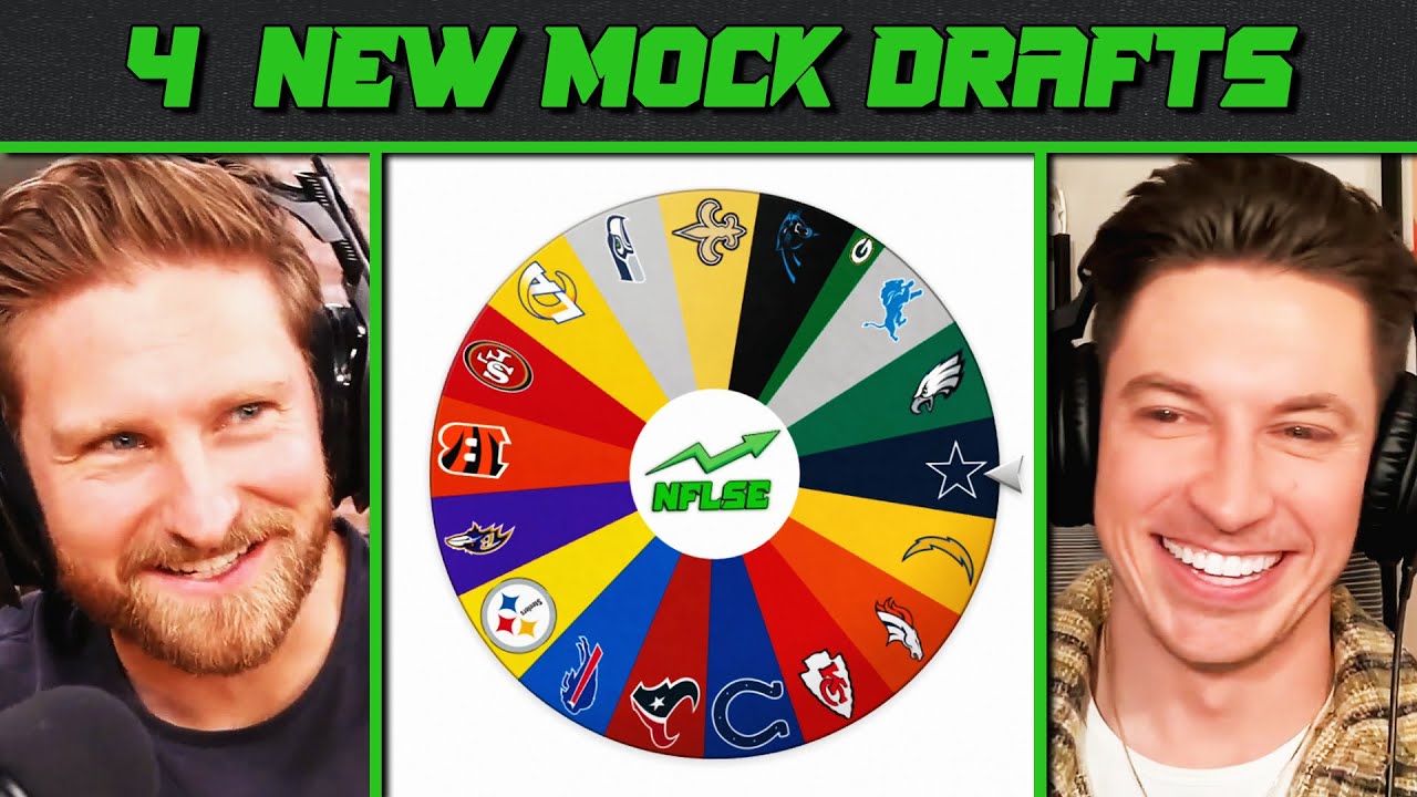 Wheel of Mock Drafts 2 (Four 3-Round Mock Drafts)