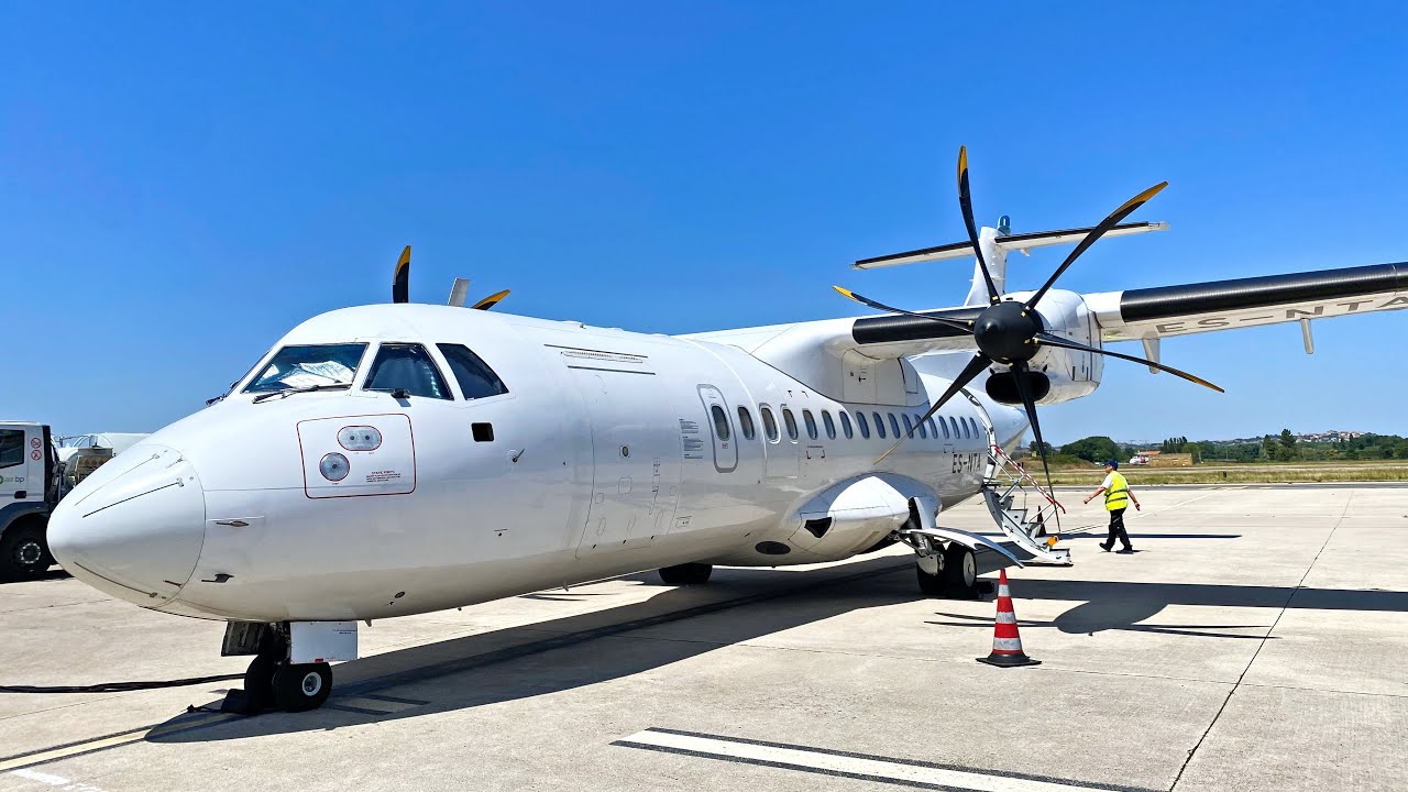 TRIP REPORT | Sky Alps opby. Nyxair ATR 42-500 | AOI-FCO | BQ1926