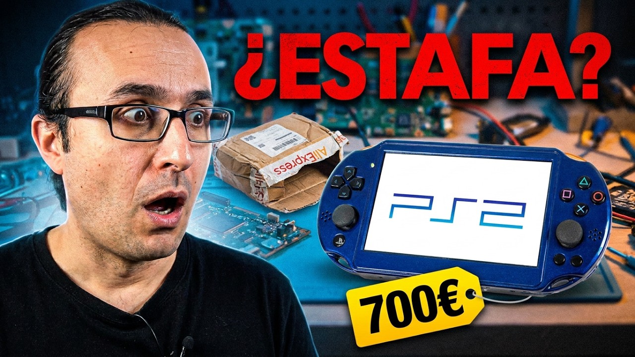 COMPRÉ una ps2 PORTATIL de ALIEXPRESS 💥