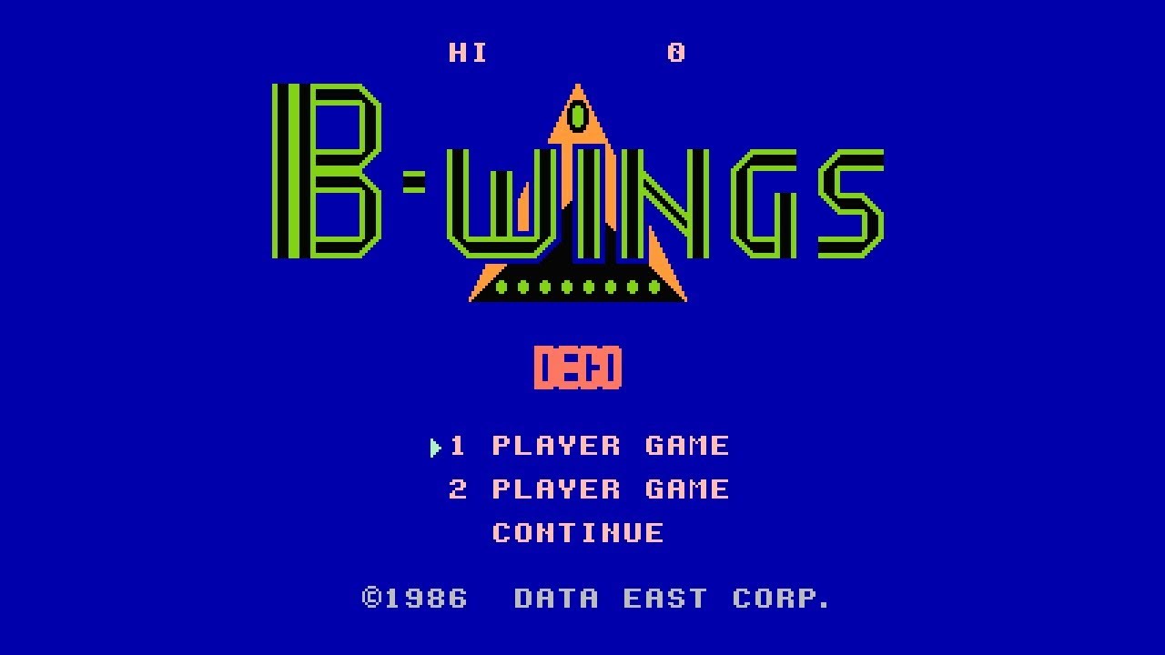 ファミコン Ｂウイング 全ウイング使用クリア　NES B-WINGS ALL