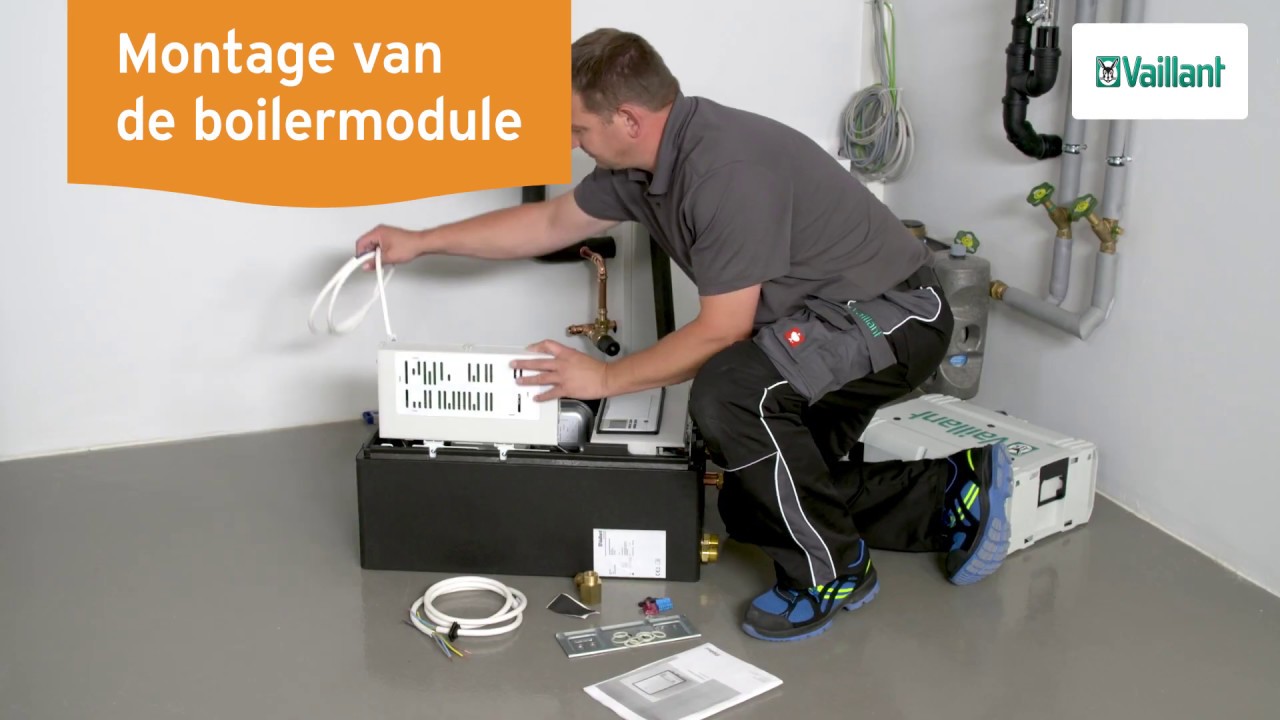 aroTHERM plus - Installatie van de boilermodule