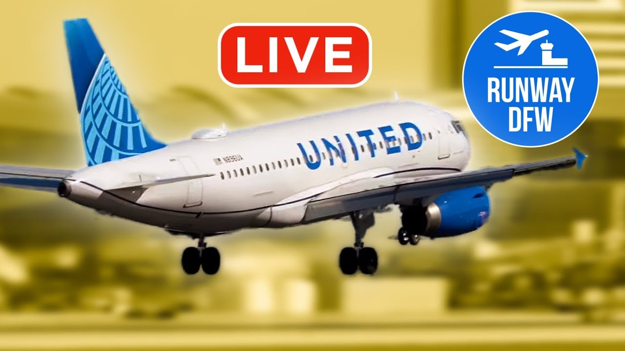 Sunday morning ☀️ DFW Airport 🔴 LIVE plane spotting ✈️ March 29, 2026