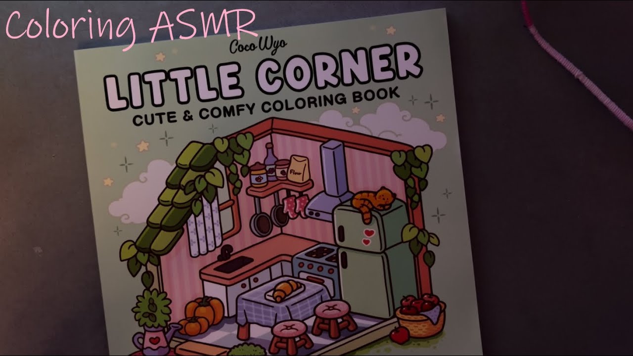 ASMR | Color with me🖍️🥰