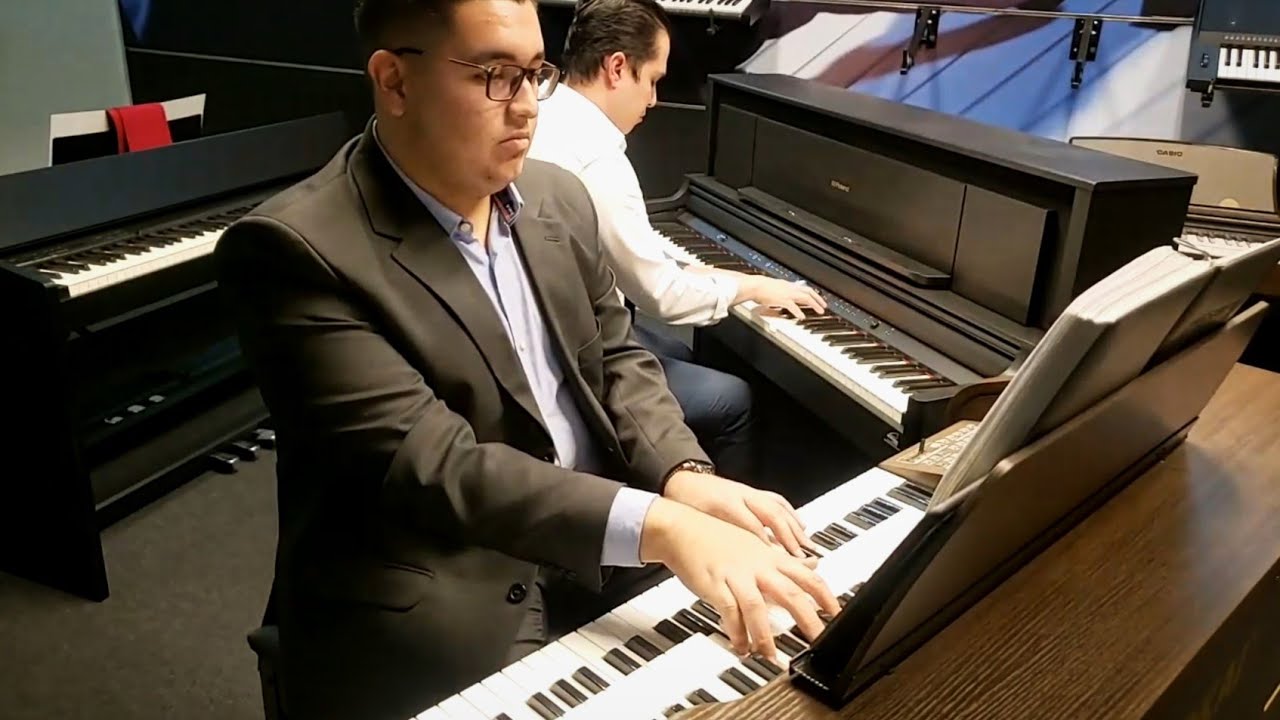 HINOS AO VIVO - Piano E Órgão | @Gabriel_Sanches e Thiago Peres