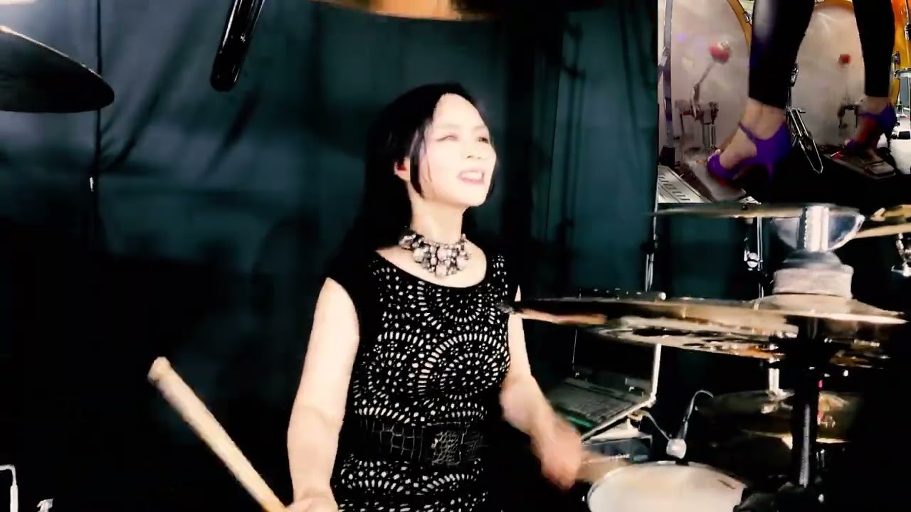 Accept - Fast as a Shark drum cover by Ami Kim For Arno(163)