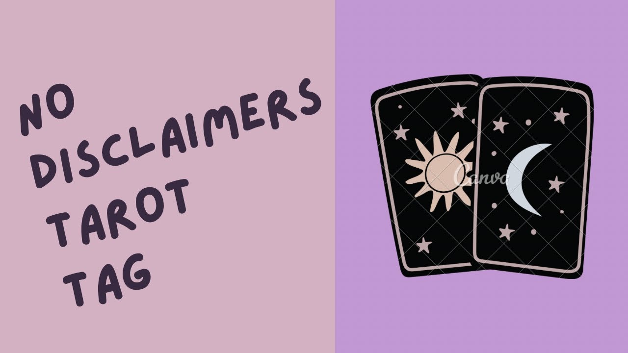 No Disclaimers Tarot Tag