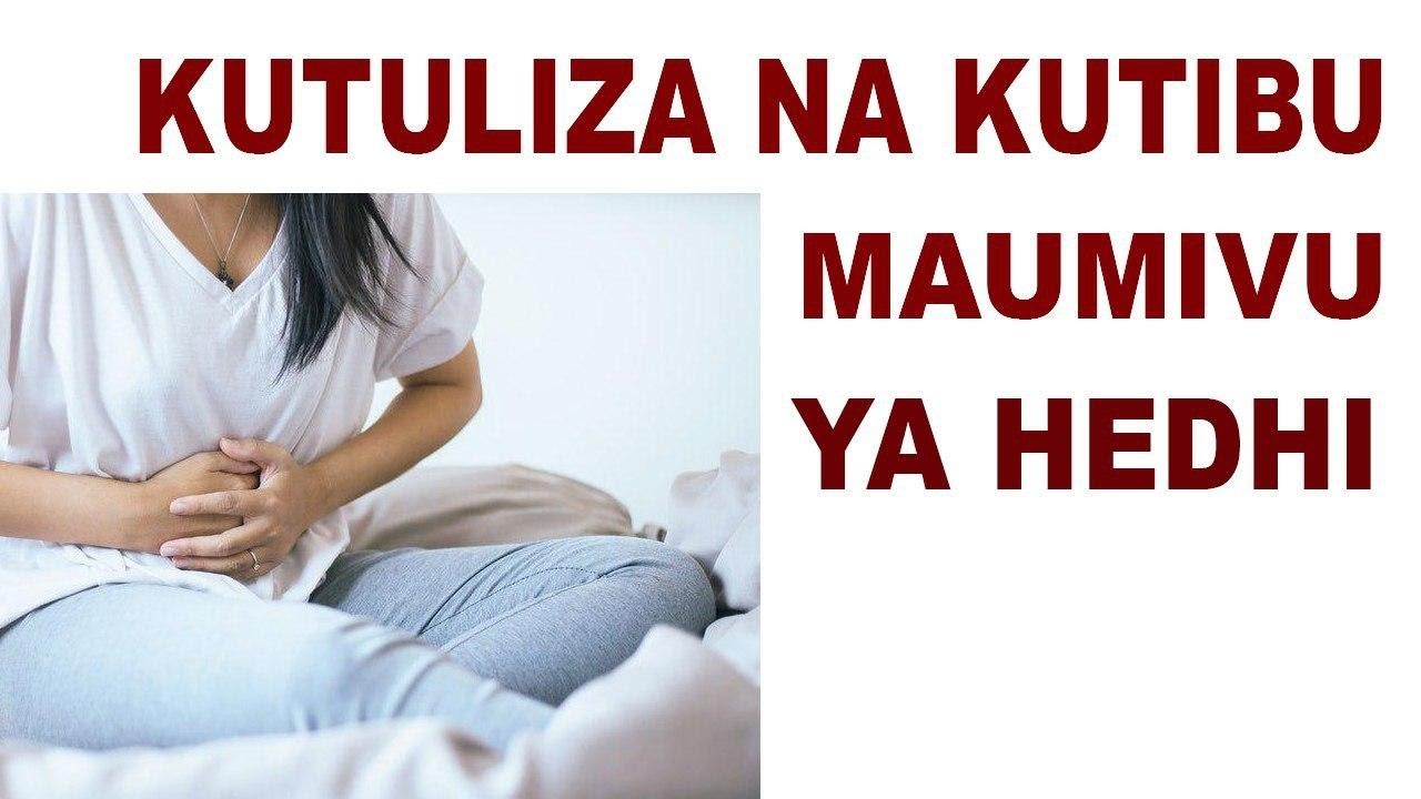 Jinsi ya kutuliza na kutibu maumivu ya tumbo yanayotokea kipindi cha hedhi