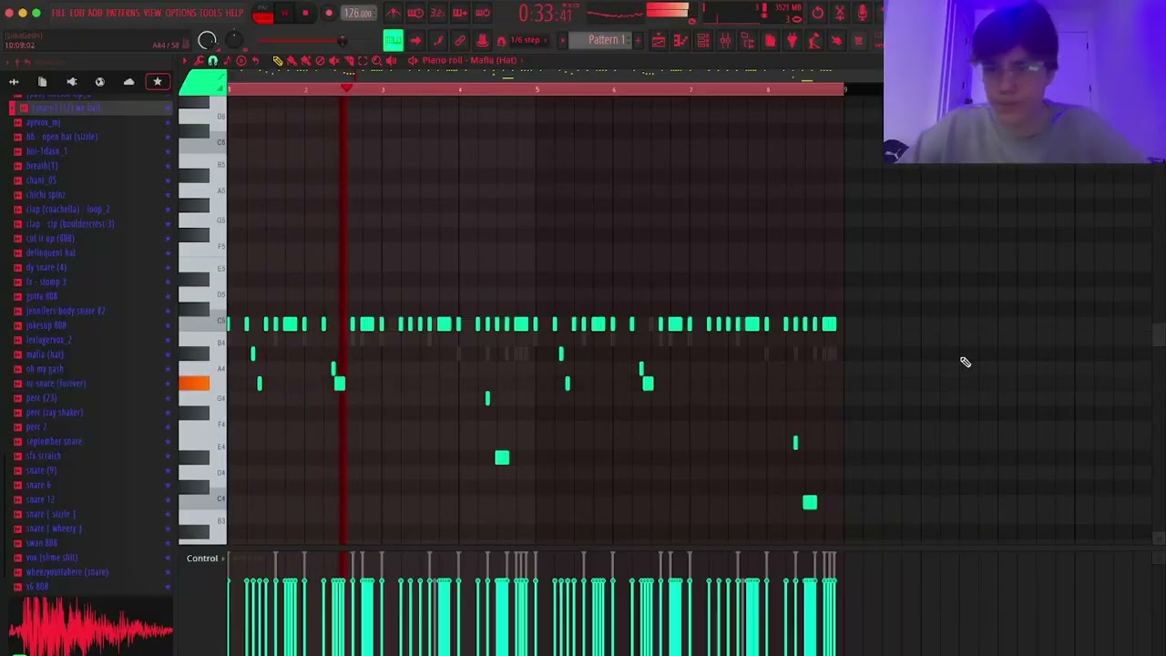 Cooking up a beat for Young Thug x Future Super Slimey 2