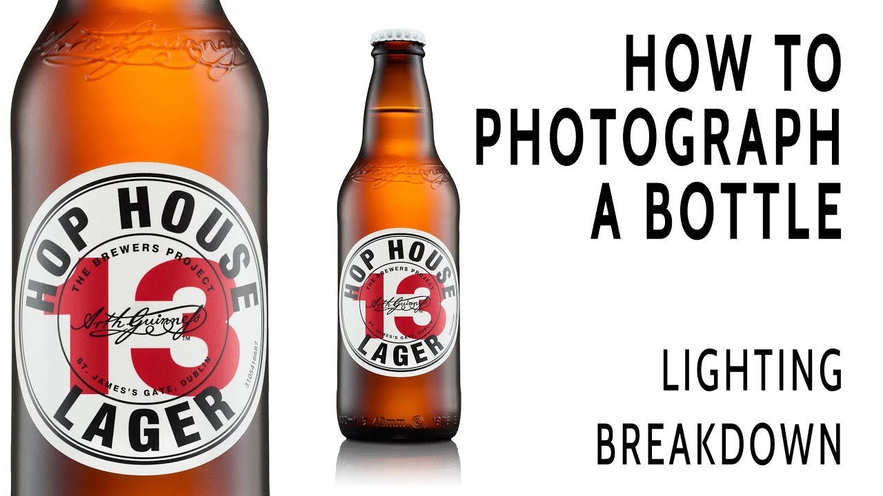 Packshot Photography Lighting Breakdown | The High-end Beer Bottle