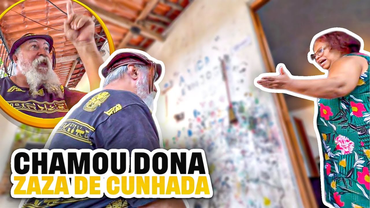 MANETIKIN CHAMOU DONA ZAZA DE CUNHADA E O VEIO DE IRMÃO | MANETIKIN