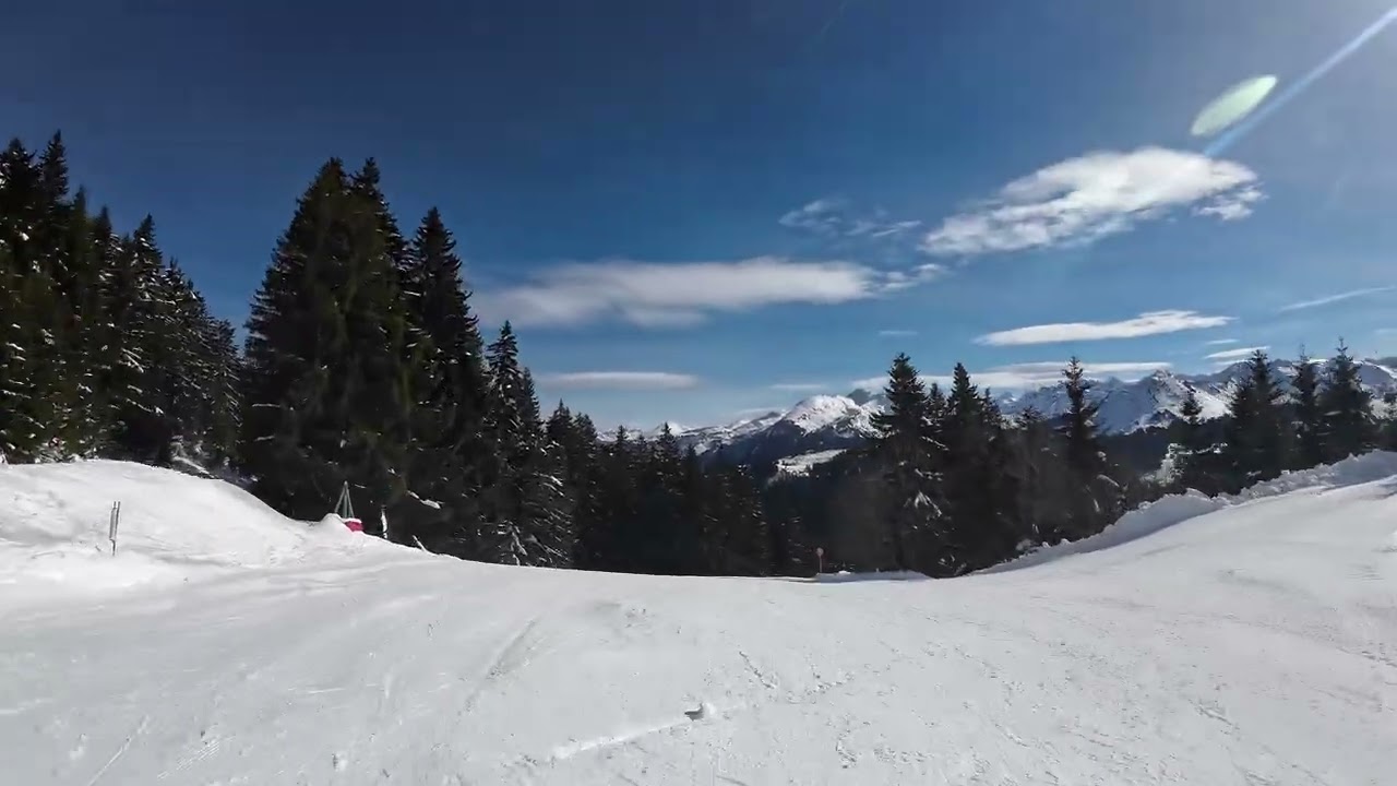 Les Gets Mont Chery: Cabri Red Slope