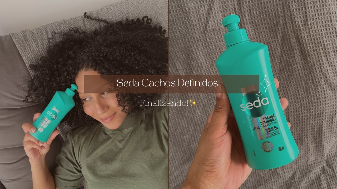 Seda Cachos Definidos - Finalização #finalização #crespos #cachos #sedaboom 