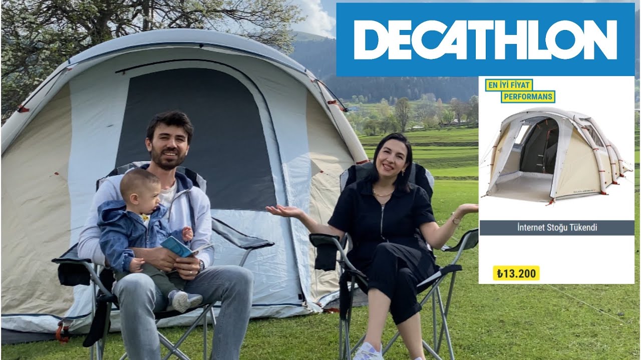 DECATHLON AİR SECONDS 4.1 ŞİŞME ÇADIR İNCELEMESİ | ÇADIRA MODİFİYE YAPMAK? | INFLATABLE TENT REVIEW