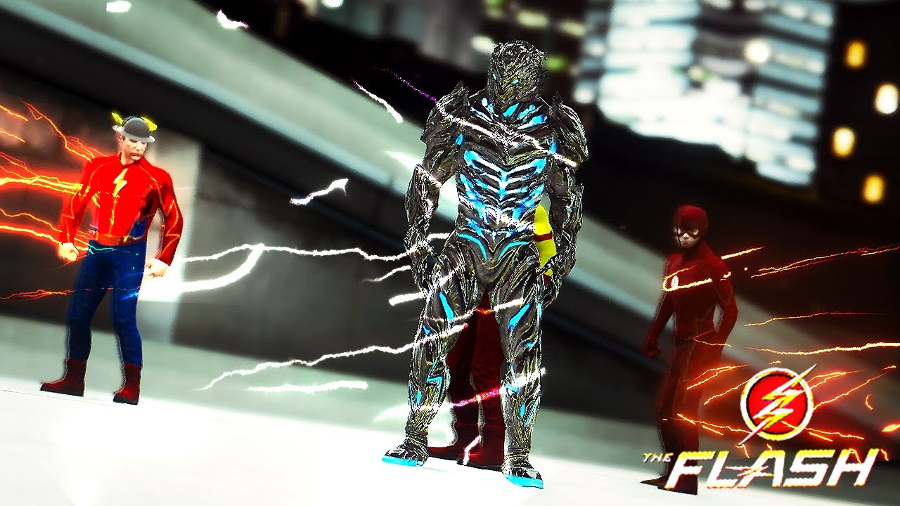 The Flash Finale - Savitar VS Team Flash ! (GTA 5 Finish Line)