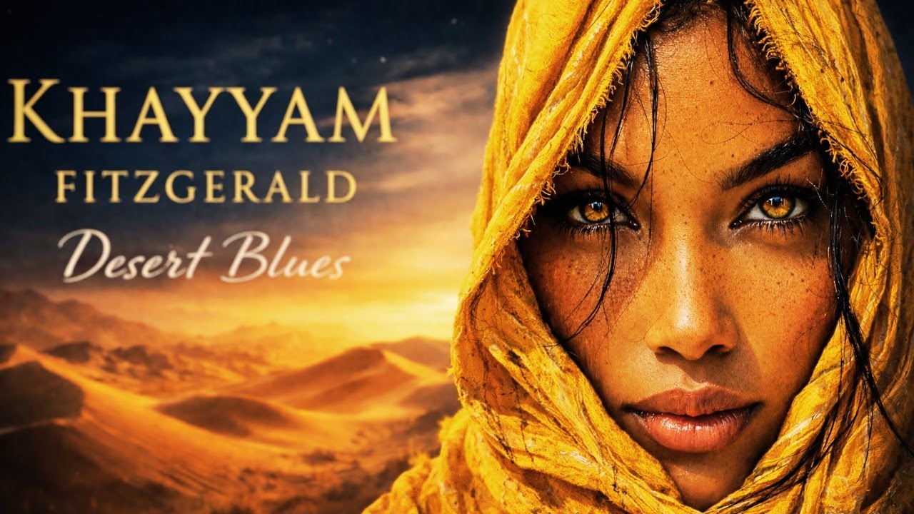 Omar Khayyam Reimagined | Desert Blues(Fitz Gerald Poetry Music)🎶✨