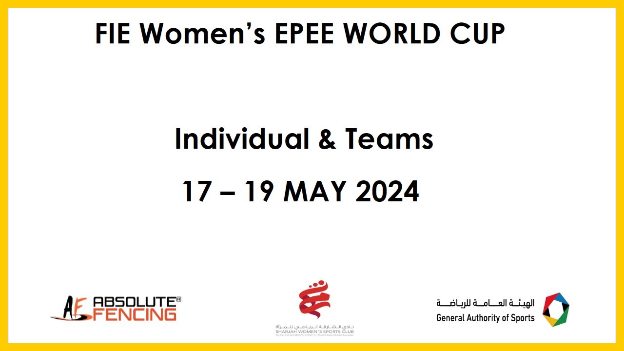Fujeirah Epee World Cup 2024 - Podium