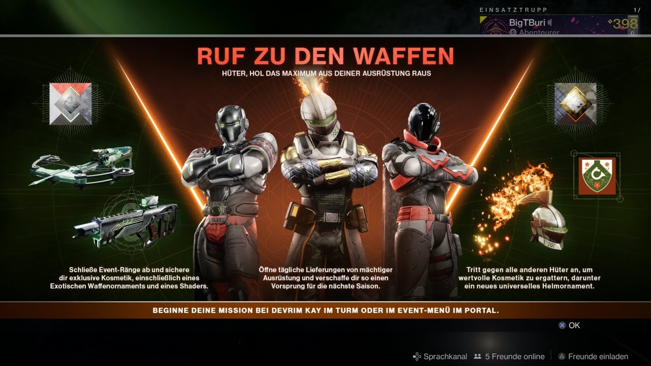 Destiny 2#071 Ruf zu den Waffen 