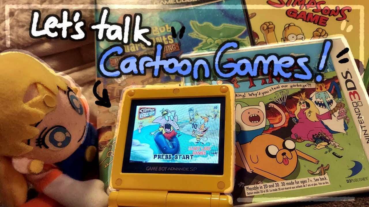 let's talk CARTOON games!