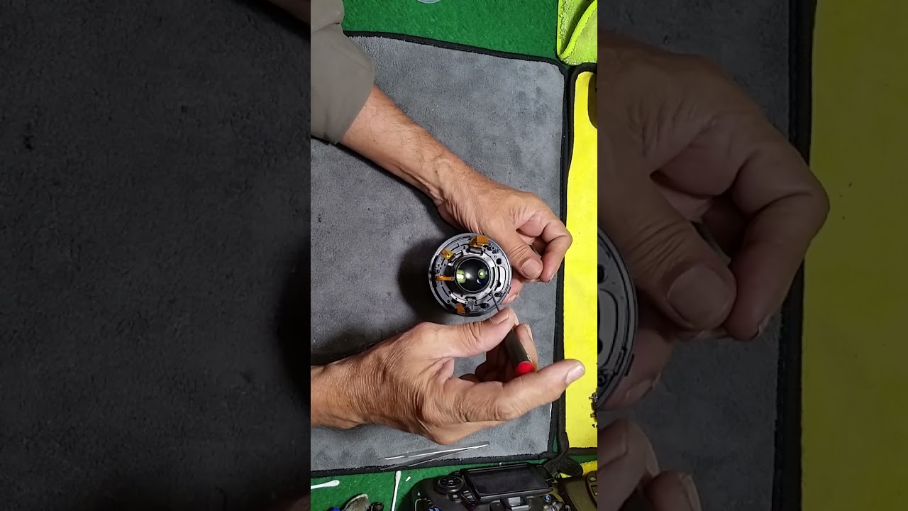 Sigma 17'50 f2.8 repair , disassemble for aperture flex