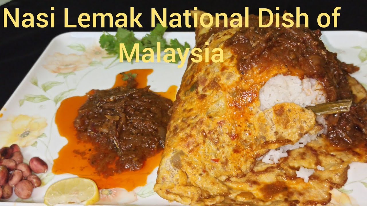 How to make Nasi Lemak recipe in tamil | The National dish of Malaysia | sister's kitchen