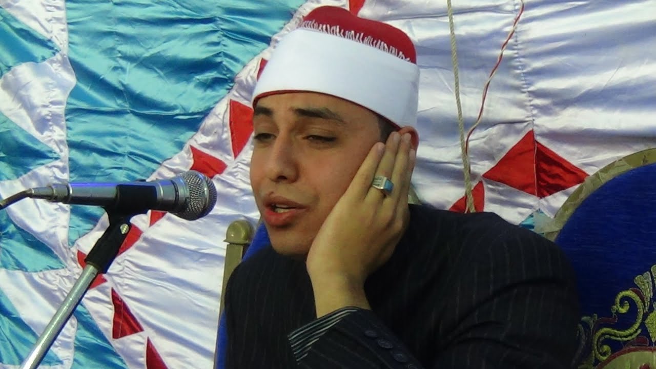 الشيخ محمد الخولى يبدع ويبهر الجميع  بمنشأة الاوقاف بطنطا سورتى مريم وطه على قناة القيعى
