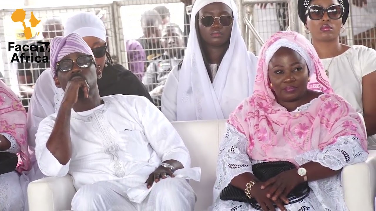 WASIU ALABI PASUMA SEEN UNHAPPY AS HE ENTER THE VENUE OF HER MOTHER 8 DAYS FIDAU PRAYER
