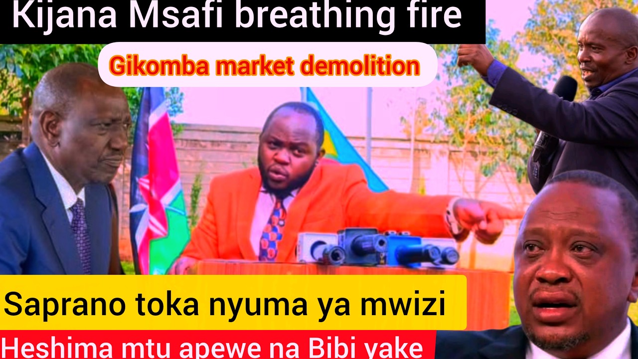 KINDIKI WACHA KULAMBA MWIZI AMBAE ANABOMOLEA WATU BIASHARA KAMA UNATAKA HESHIMA YETU 10 March 2026