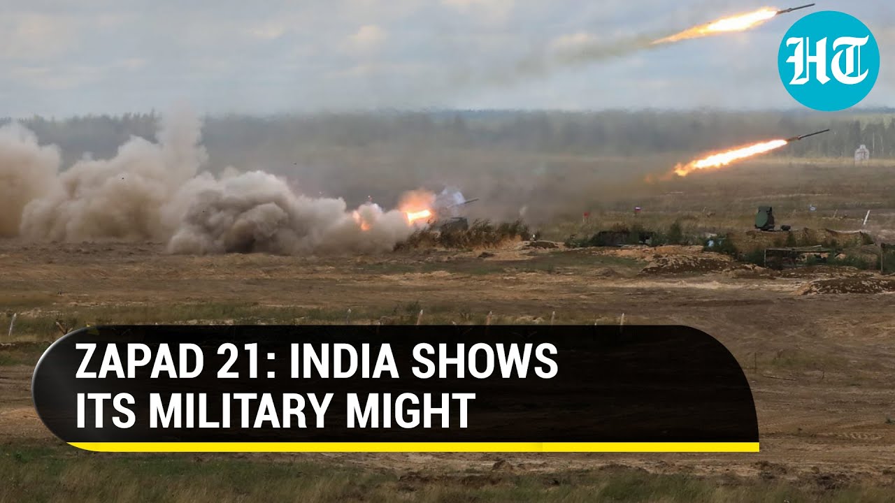 Watch: Indian Army display combat ability at ZAPAD 2021; China & Pak remain 'observers'