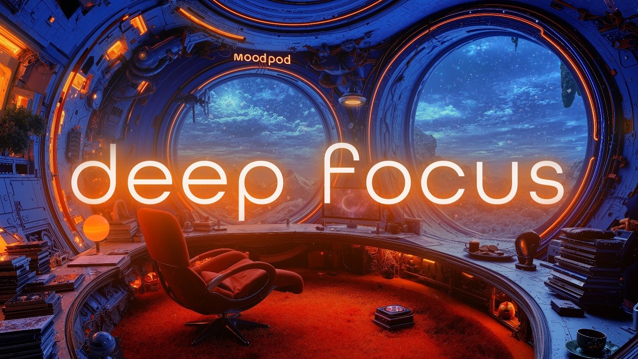 Focus Pod – Mental Clarity & Sustained Focus – Dynamic Ambient Music – 8 Hours