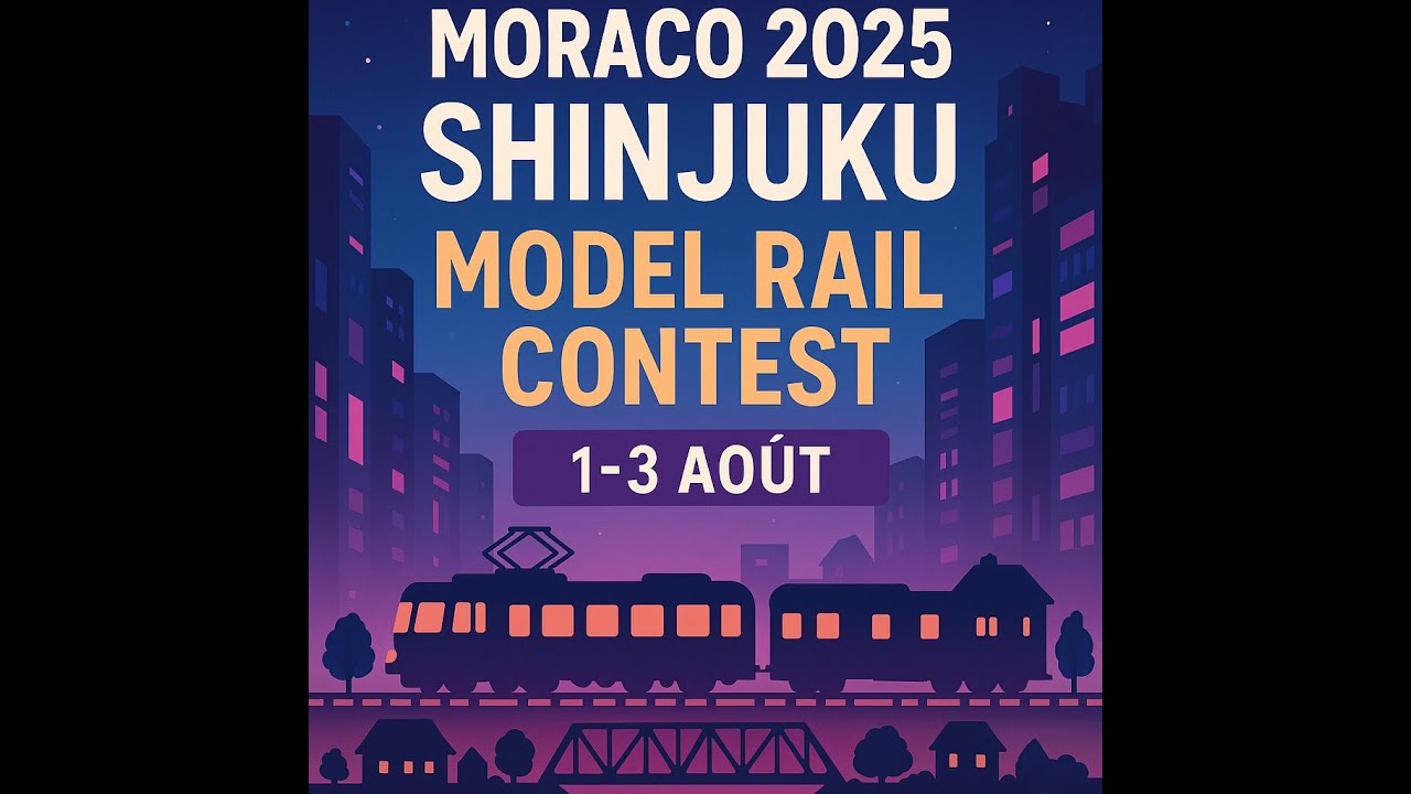 🚄 MORACO 2025 in Shinjuku – Japan’s Biggest Model Rail Contest for Highschoolers!