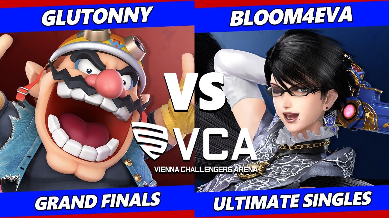 VCA 2022 GRAND FINALS - Bloom4Eva (Bayonetta) Vs. Glutonny (Wario) SSBU Ultimate Tournament