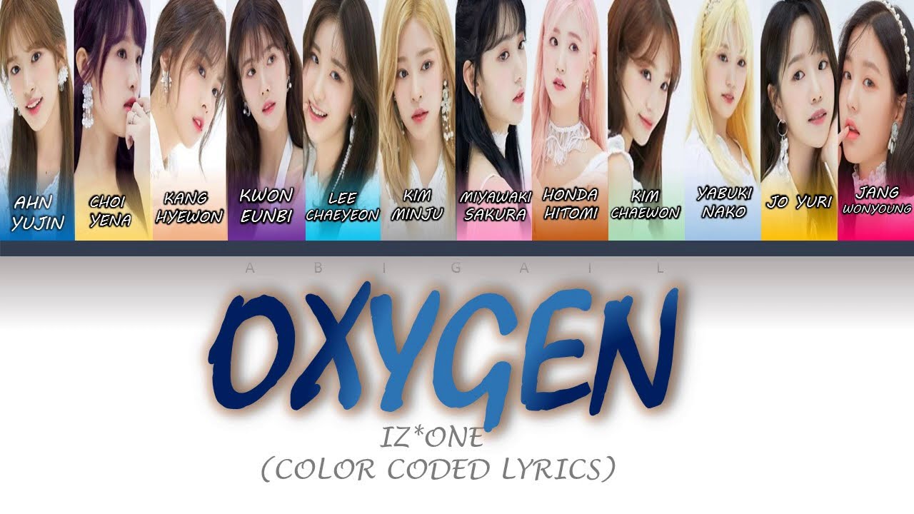 How would IZONE sing 'OXYGEN' by TWICE