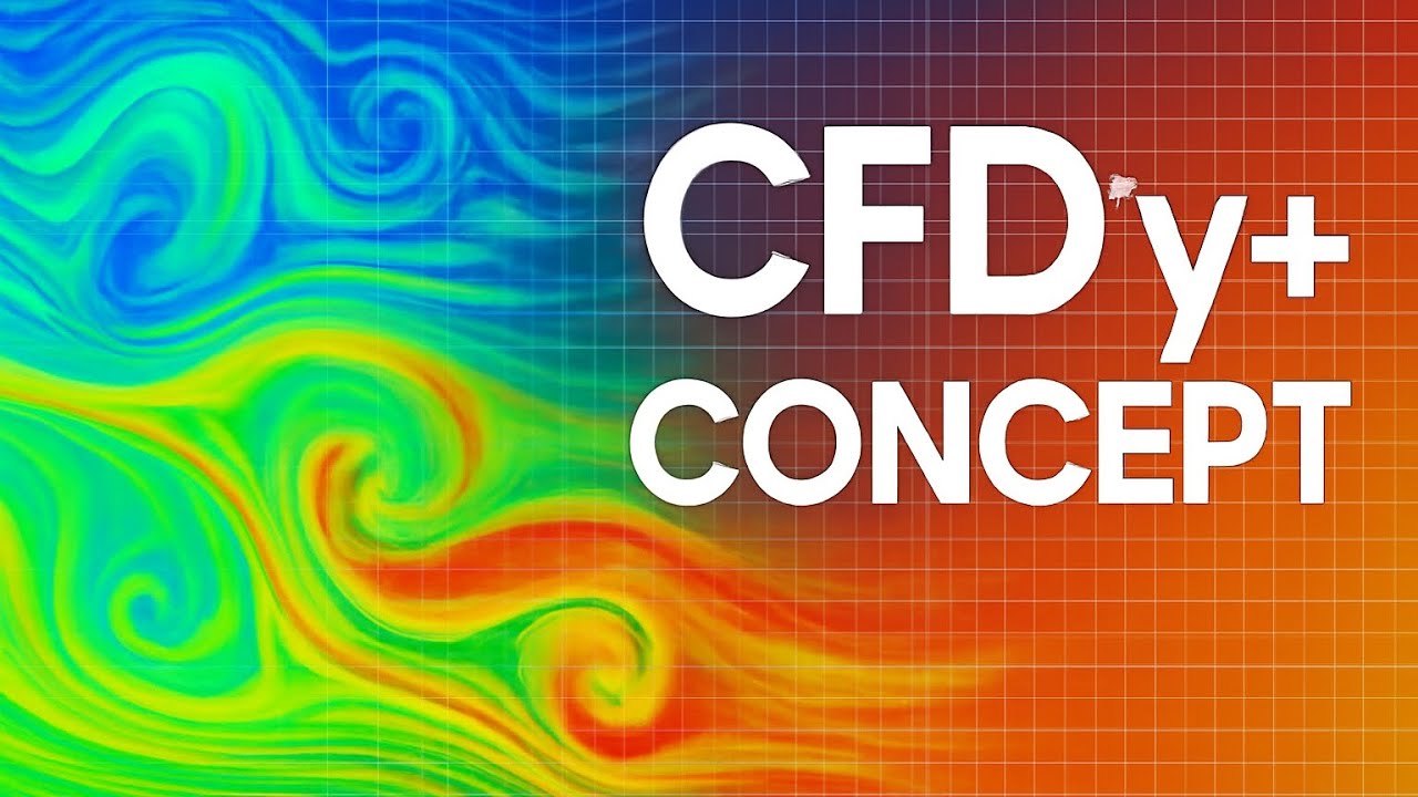 What is y+ in CFD? | Understanding Boundary Layers and Mesh Near Walls #cfd #mesh #yplus