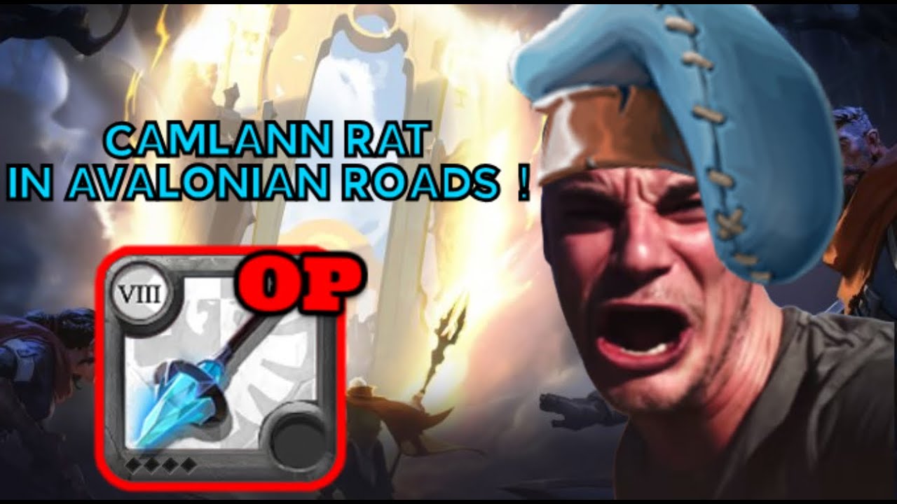 🐀 CAMLANN RAT, GOT LOST IN AVALONIAN ROADS 🐀 | Albion online - SOLO PVP |
