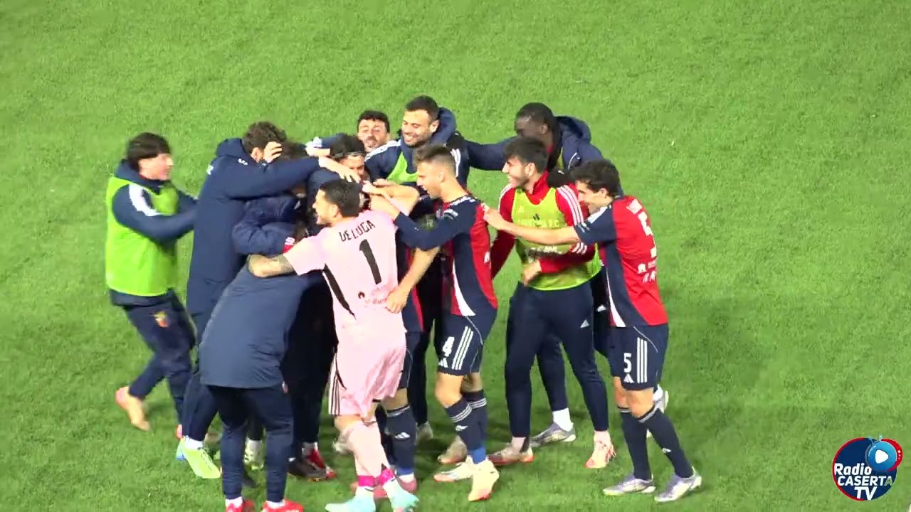 Casertana-Salernitana: undici anni dopo al Pinto è ancora festa rossoblù