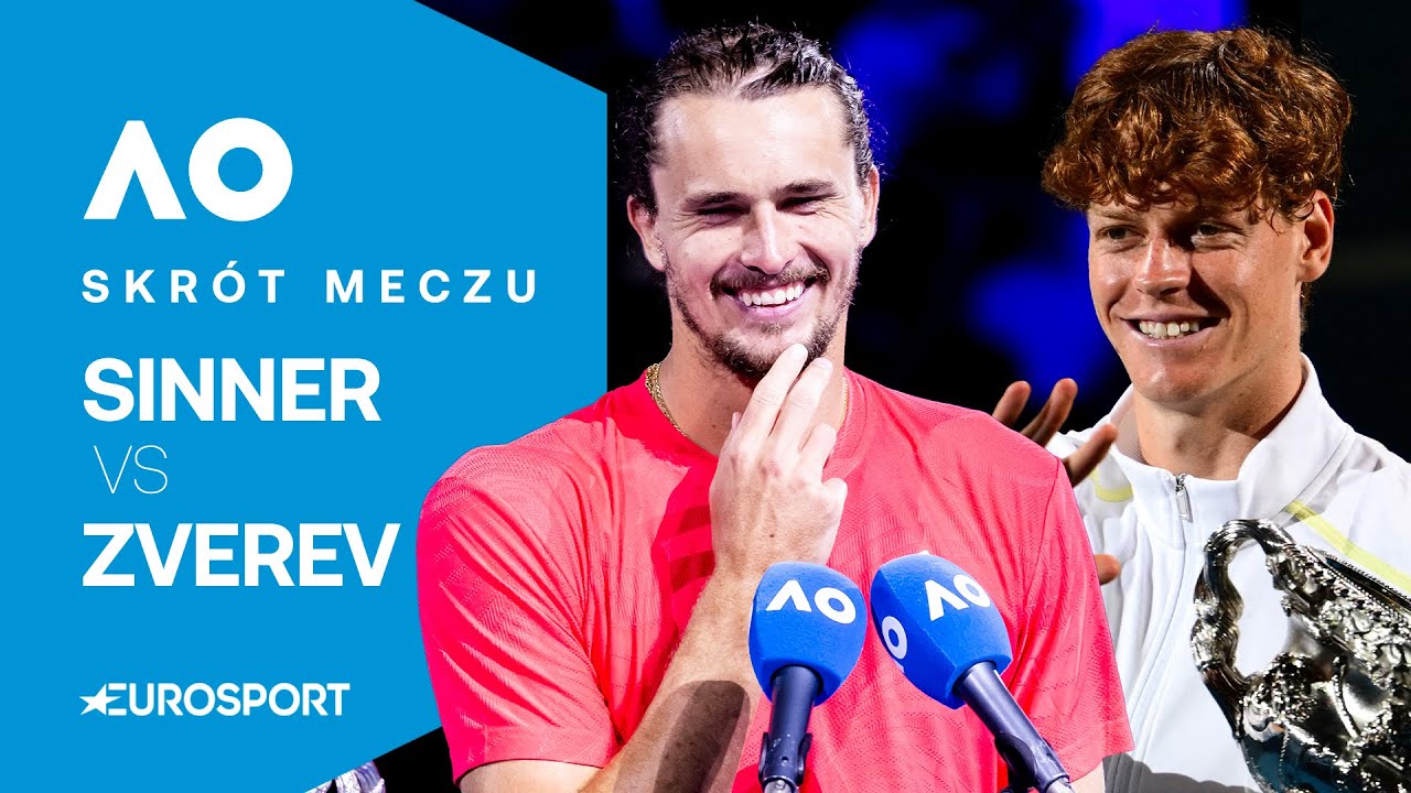 Szukasz emocji? 🍿 To nie tutaj | Jannik Sinner - Alexander Zverev | Skrót finału | Australian Open