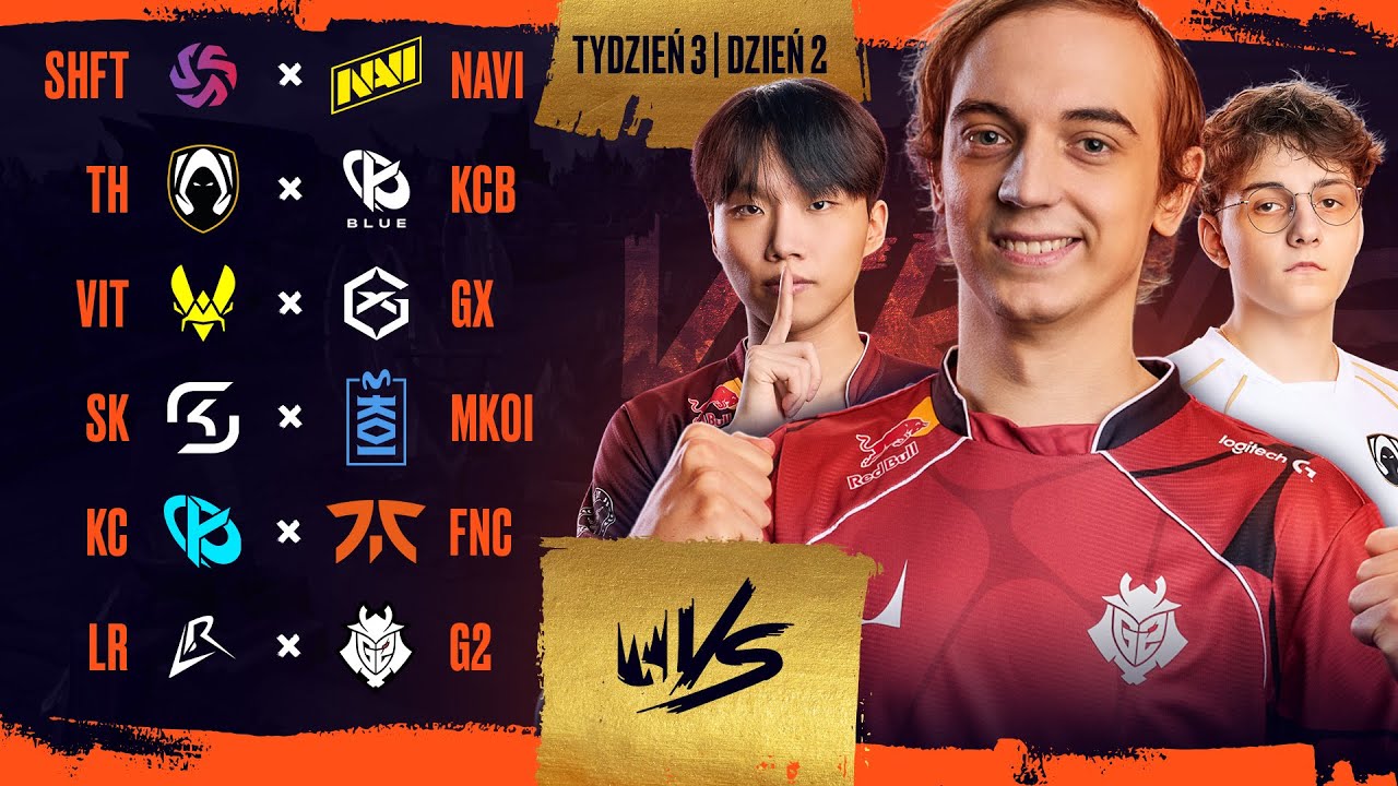 🔴LEC VERSUS DZIEŃ 2 TYDZIEŃ 3🔴