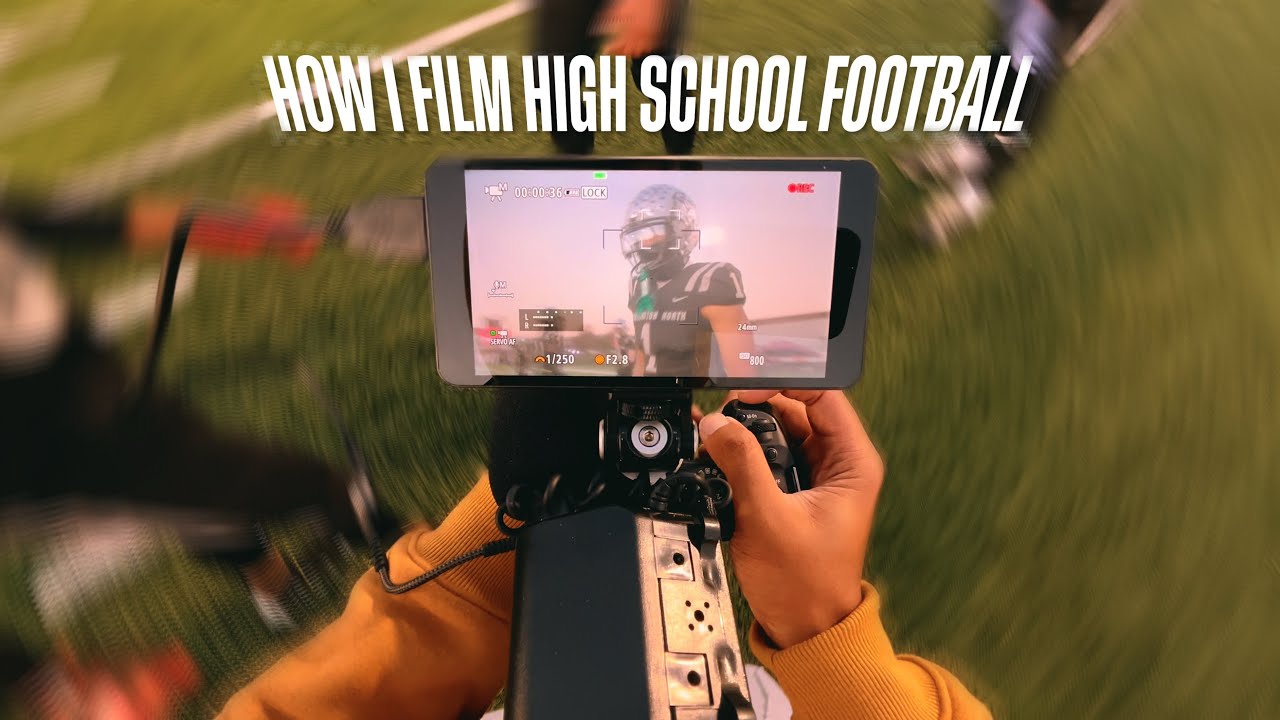 How I Film High School Football | POV SPORTS VIDEOGRAPHY