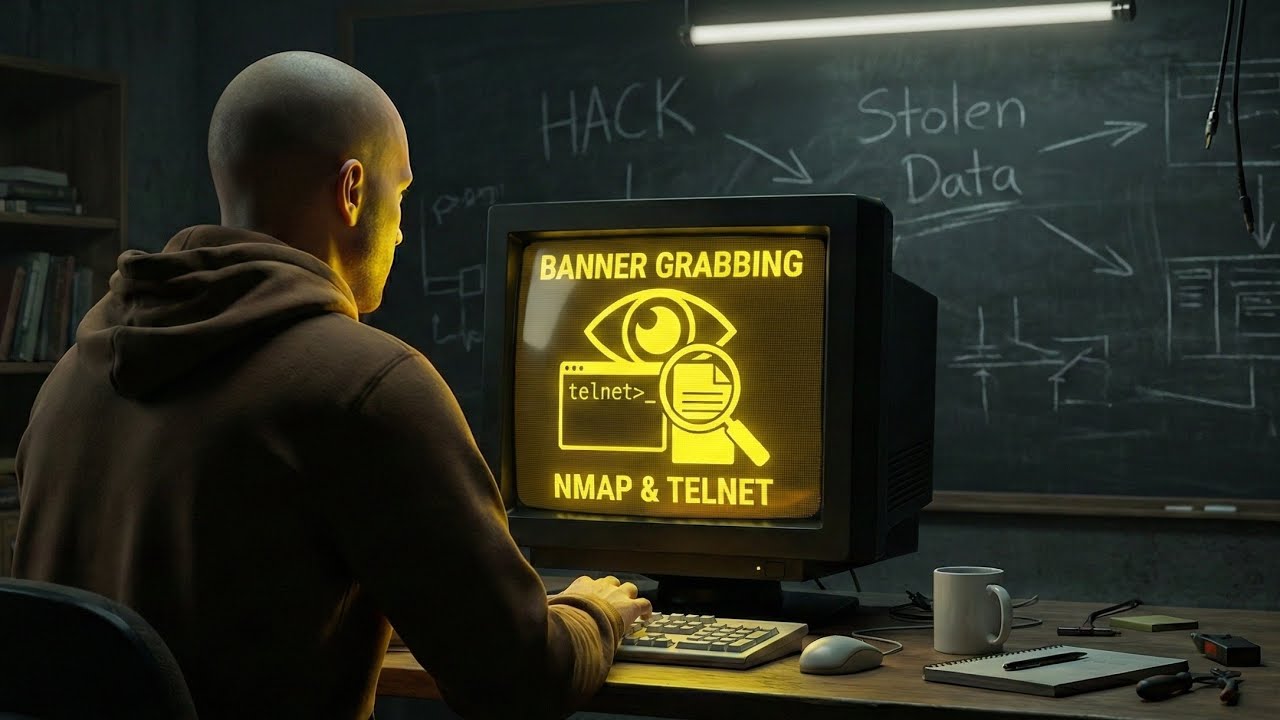 Get Victim Info by Banner Grabbing | Nmap & Telnet Attack
