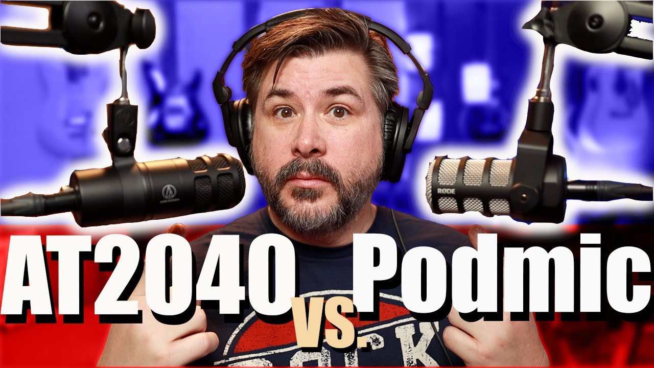 Audio-Technica AT2040 vs. Rode Podmic - The $99 microphone showdown!
