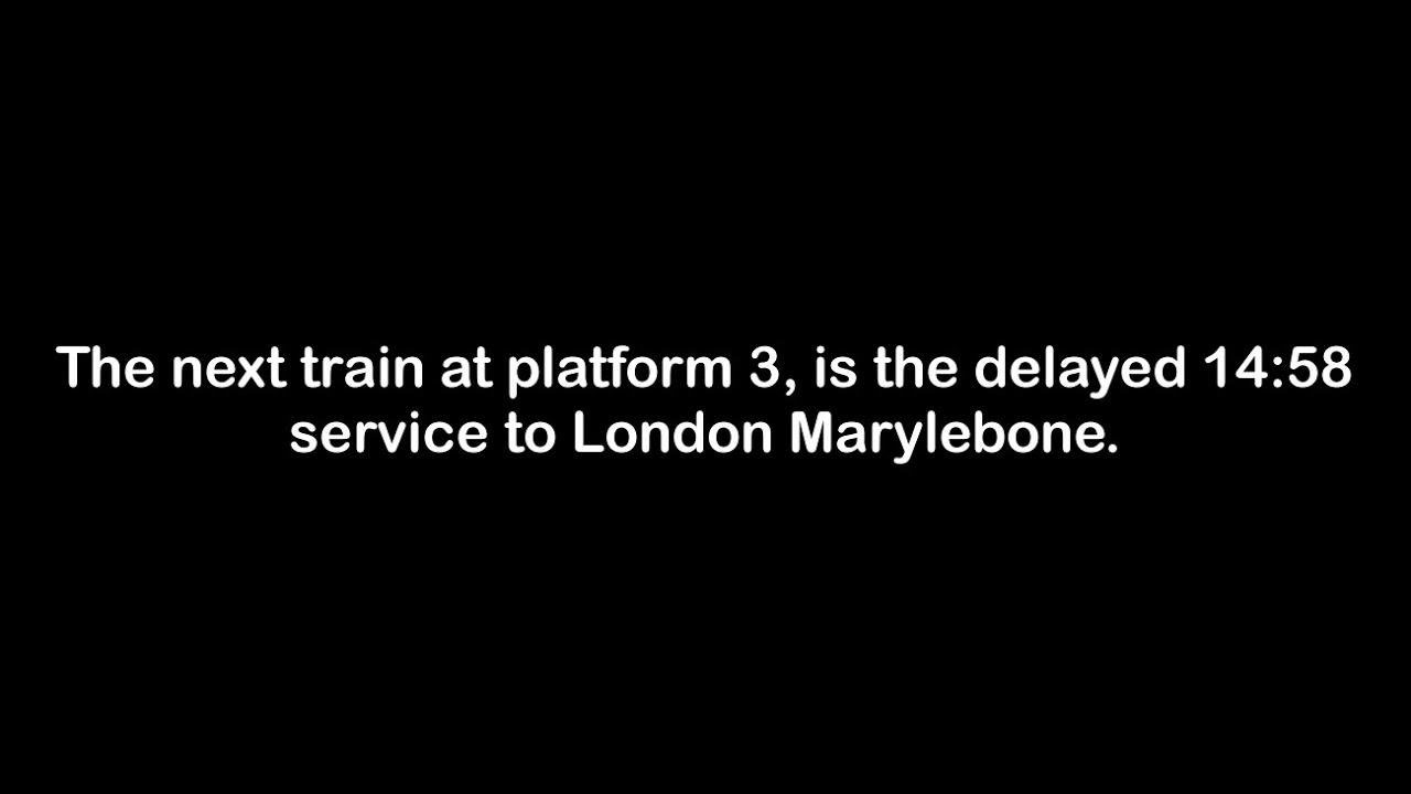 High Wycombe Announcements 17/09/2018